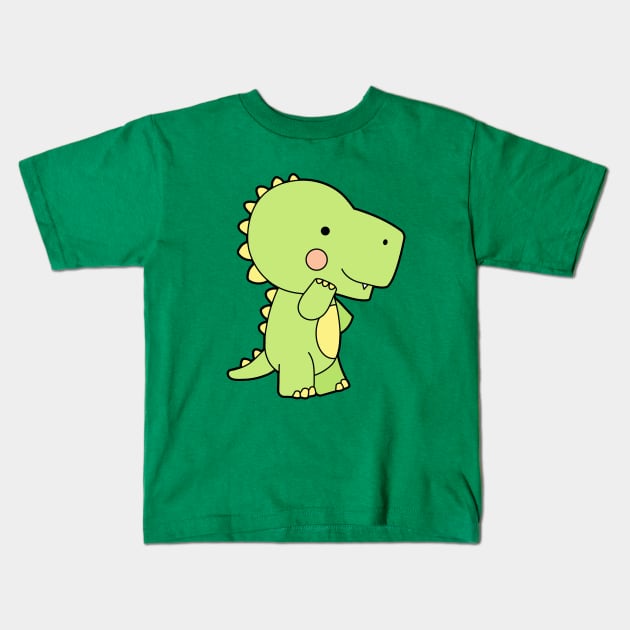 AdoraSaurus Kids T-Shirt by LuxCups